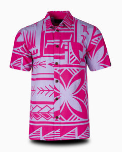 Eveni Pacific Men's Classic Shirt - FULTON PINK