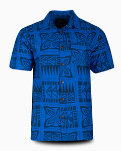 Eveni Pacific Men's Classic Shirt - QUEENSBORO BLUE