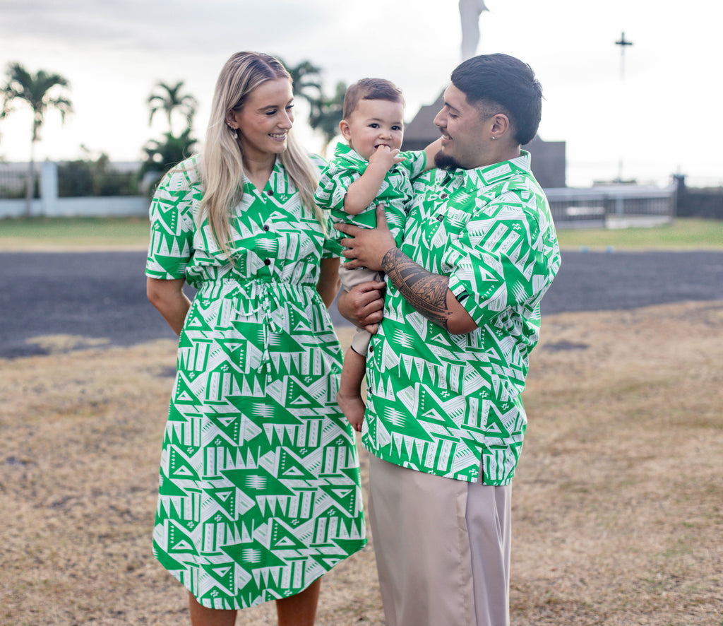Eveni Pacific Ladies Nora Dress - George Green