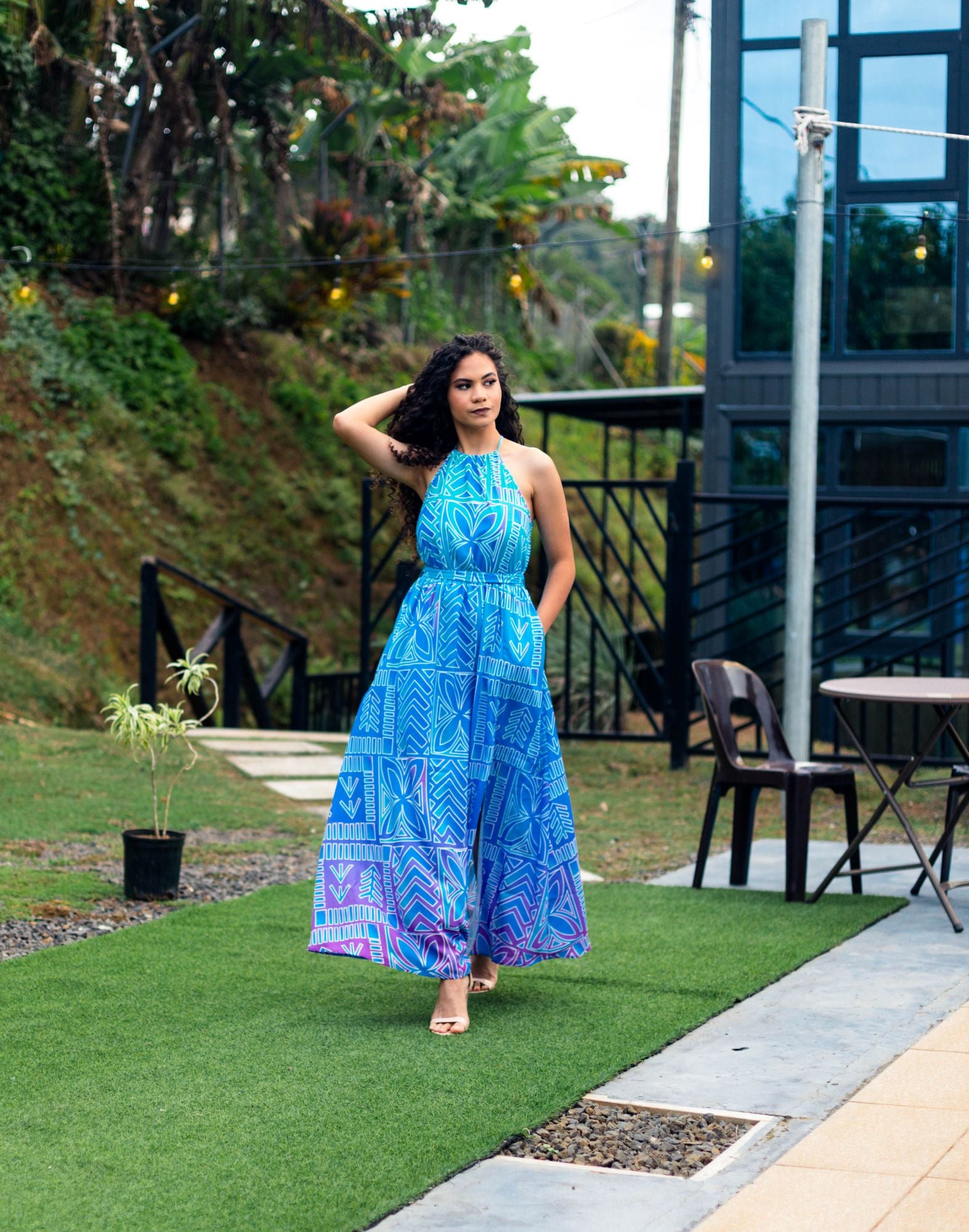 KP Ladies Dress Seabreeze
