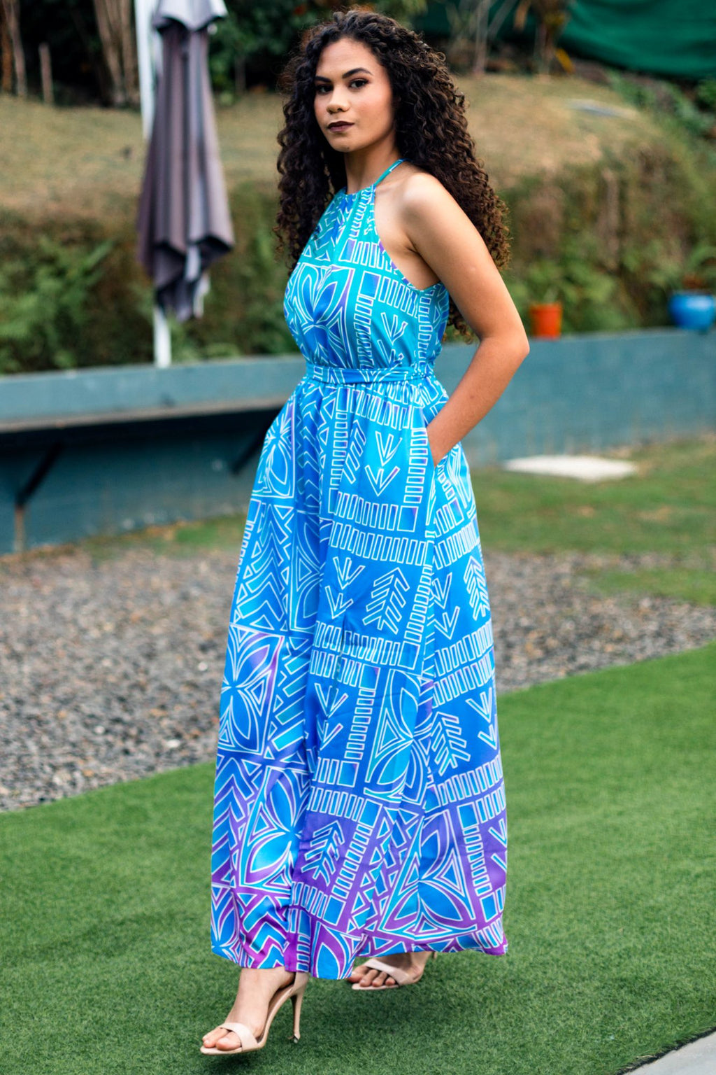 KP Ladies Dress Seabreeze