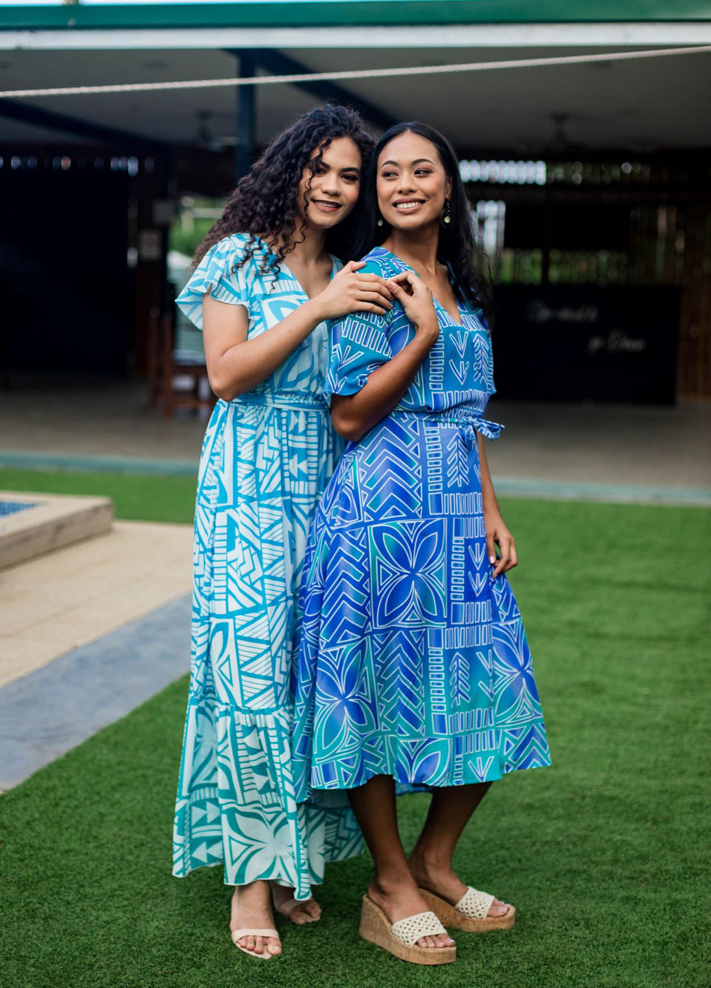 KP Ladies Dress Coastal Bloom