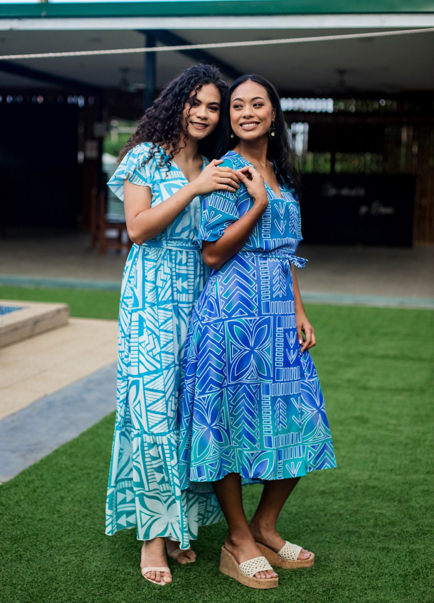 KP Ladies Dress Coastal Bloom