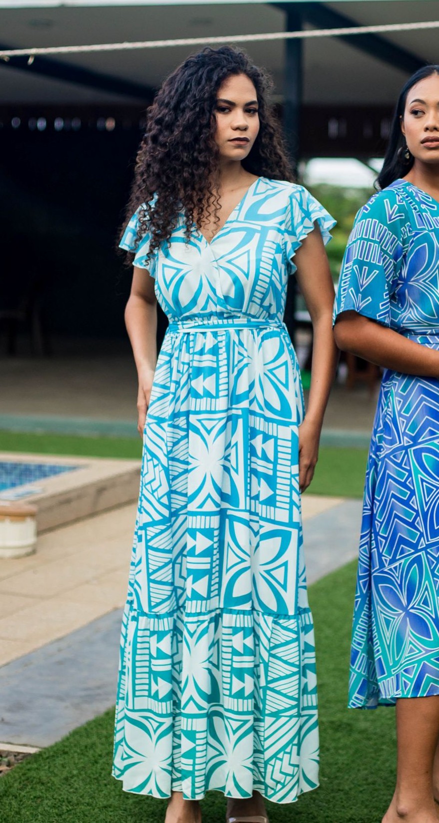 KP Ladies Dress Saltwater Silk