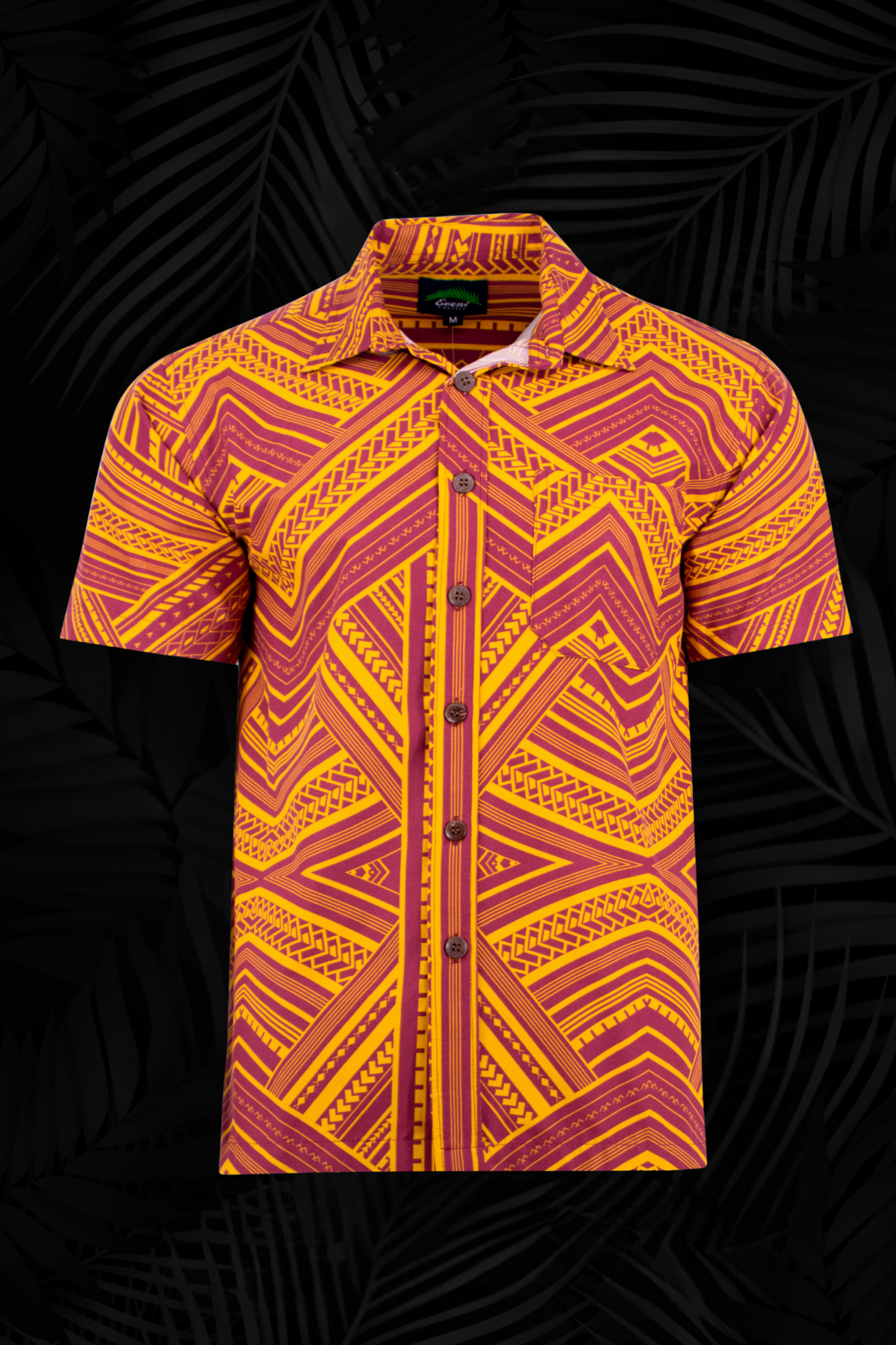 Eveni Pacific Men's Classic Shirt - Boot Strap Maroon