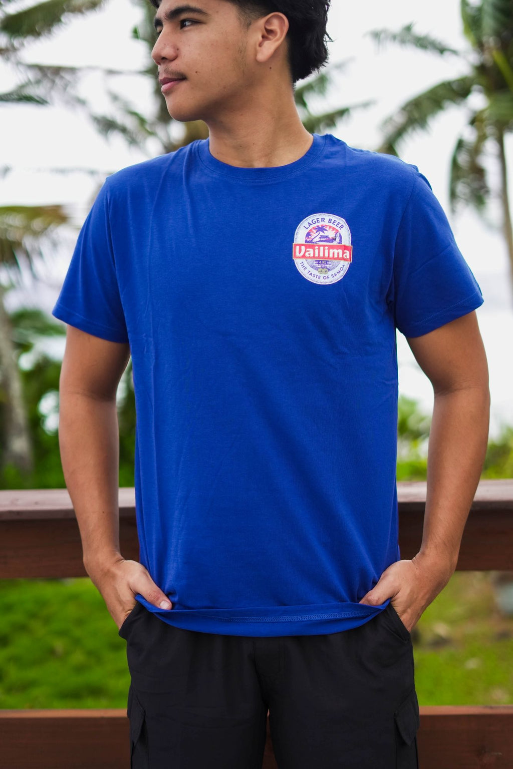 MKS Vailima Original Tees - Vailima Navy