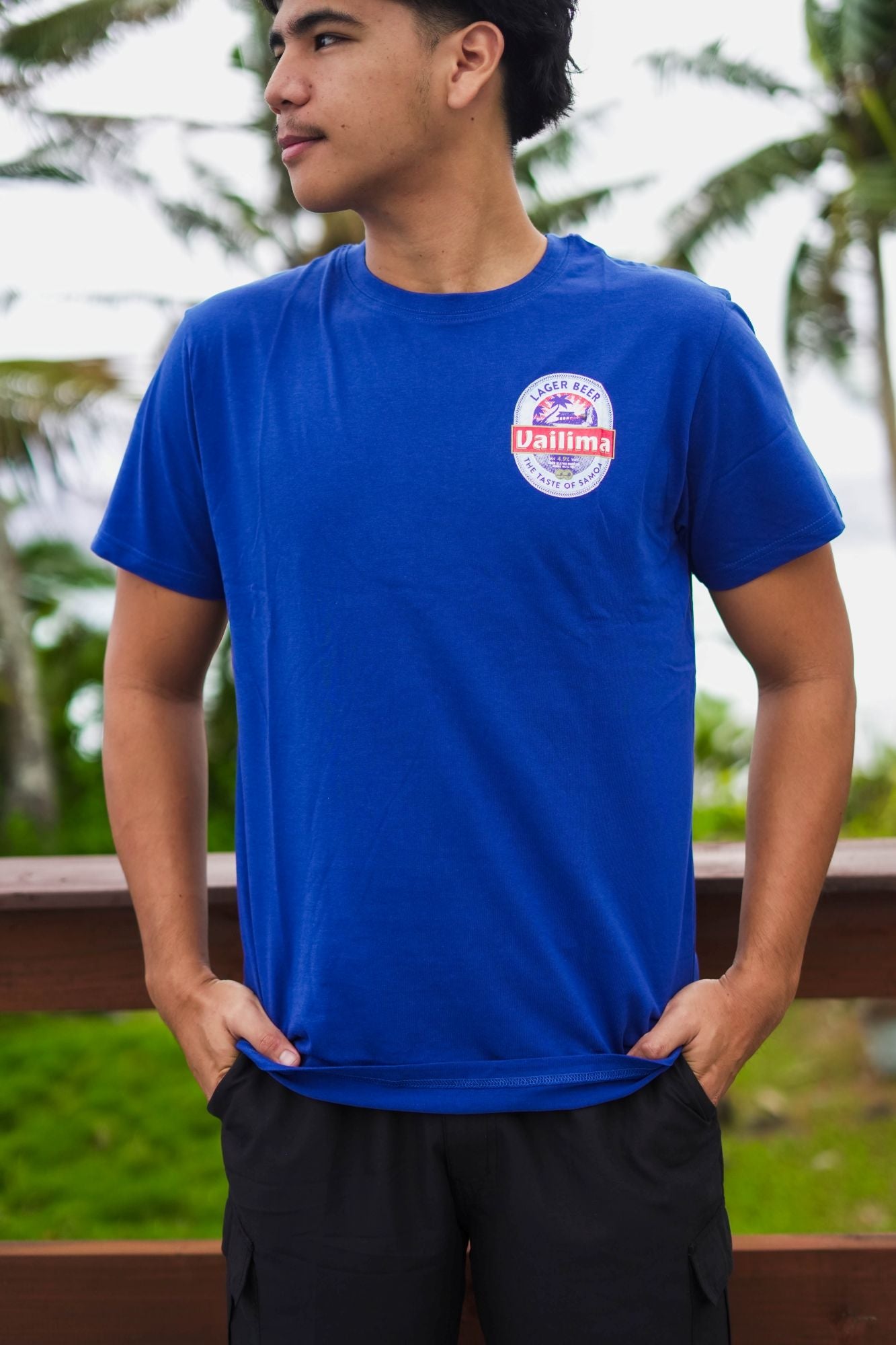 MKS Vailima Original Tees - Vailima Navy