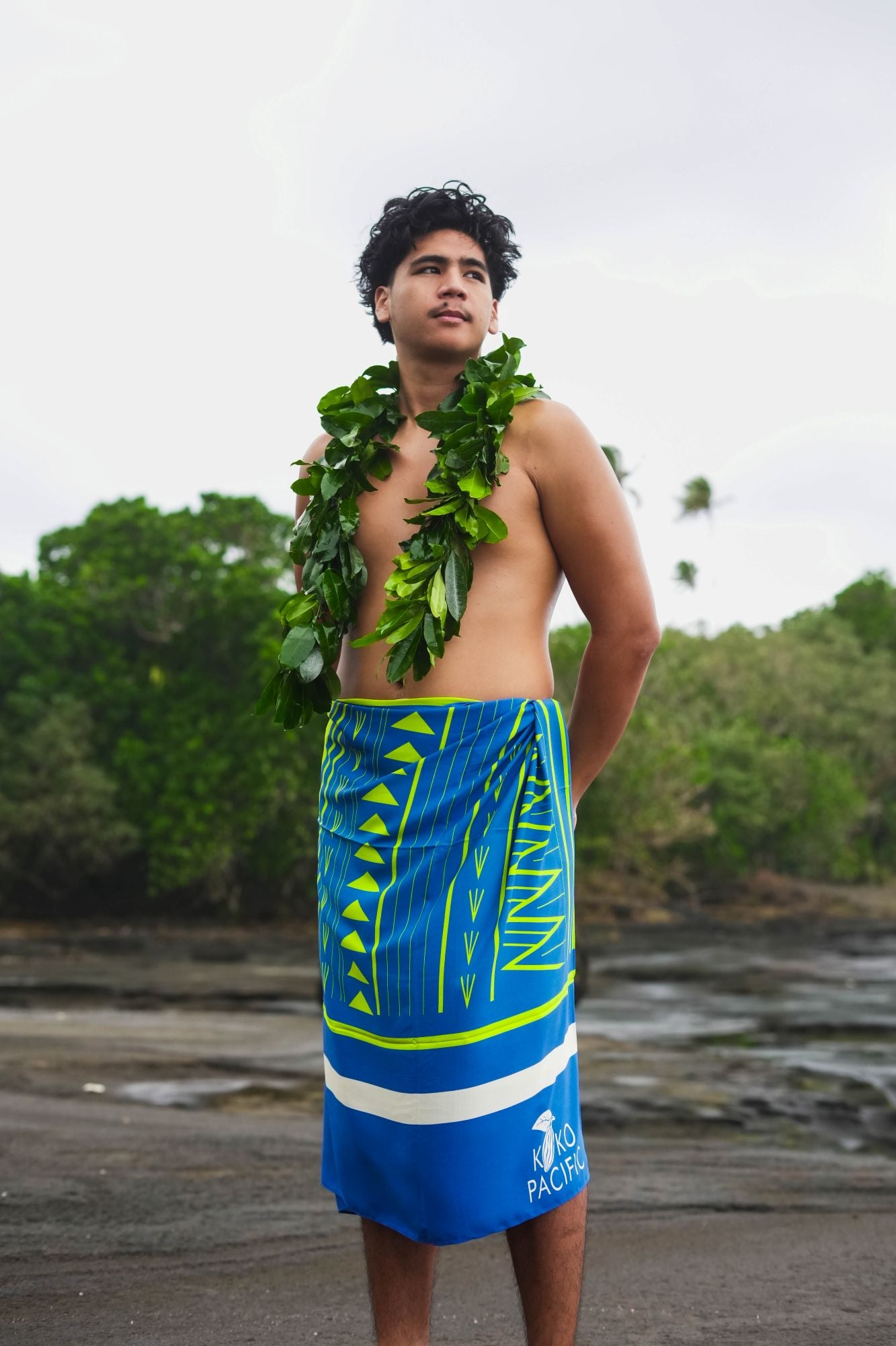 Koko Pacific Sarong Alofa Lime
