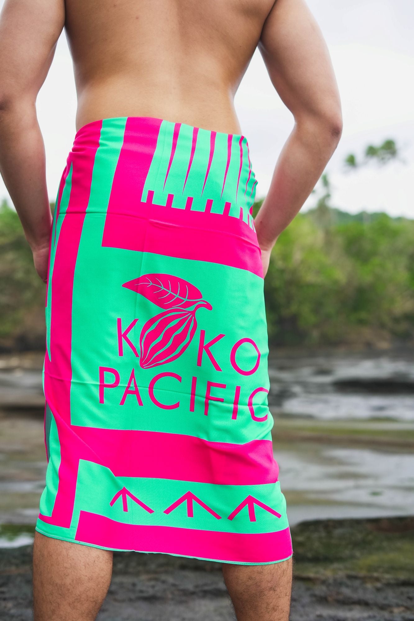 Koko Pacific Sarong Moana Pink