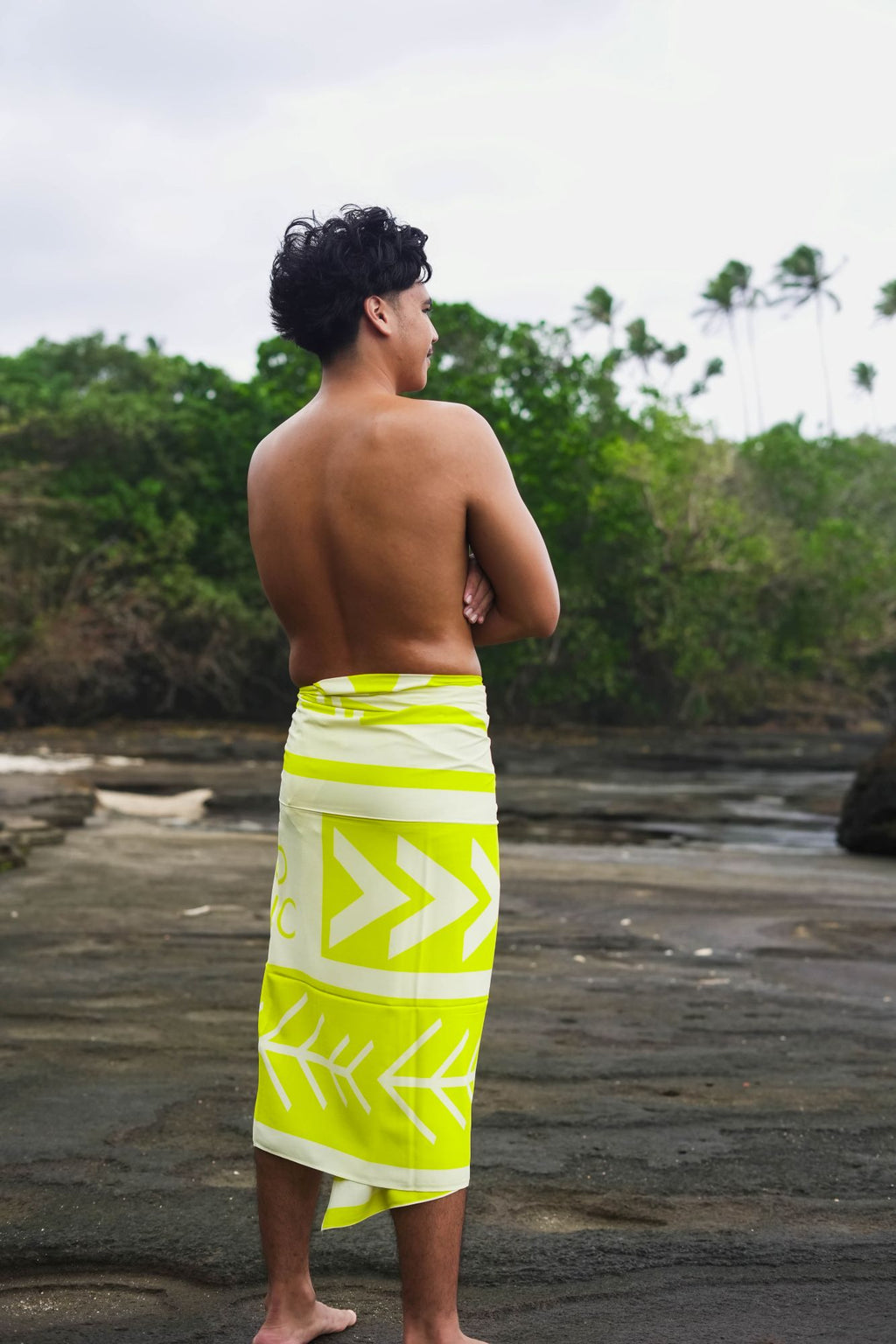 Koko Pacific Sarong Yellow Sunshine