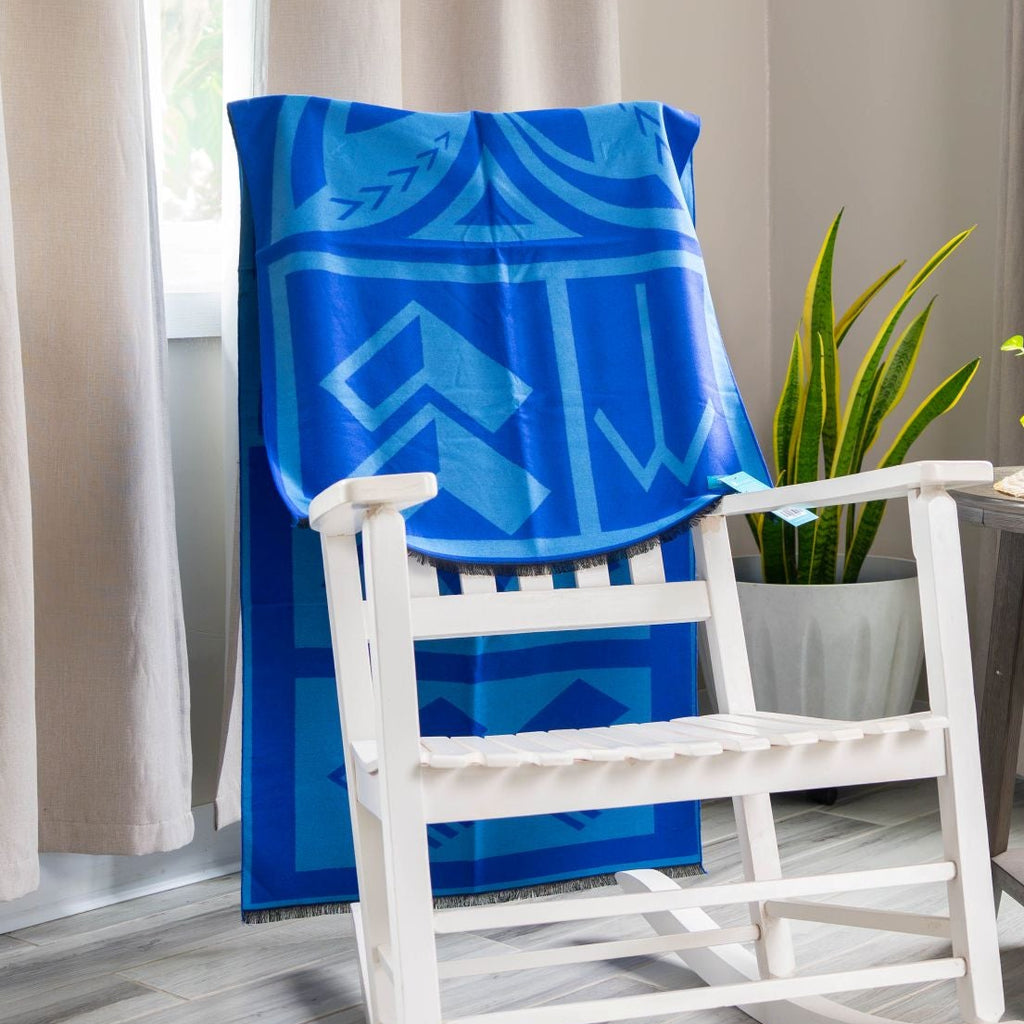 KP Premium Scarves Sapphire