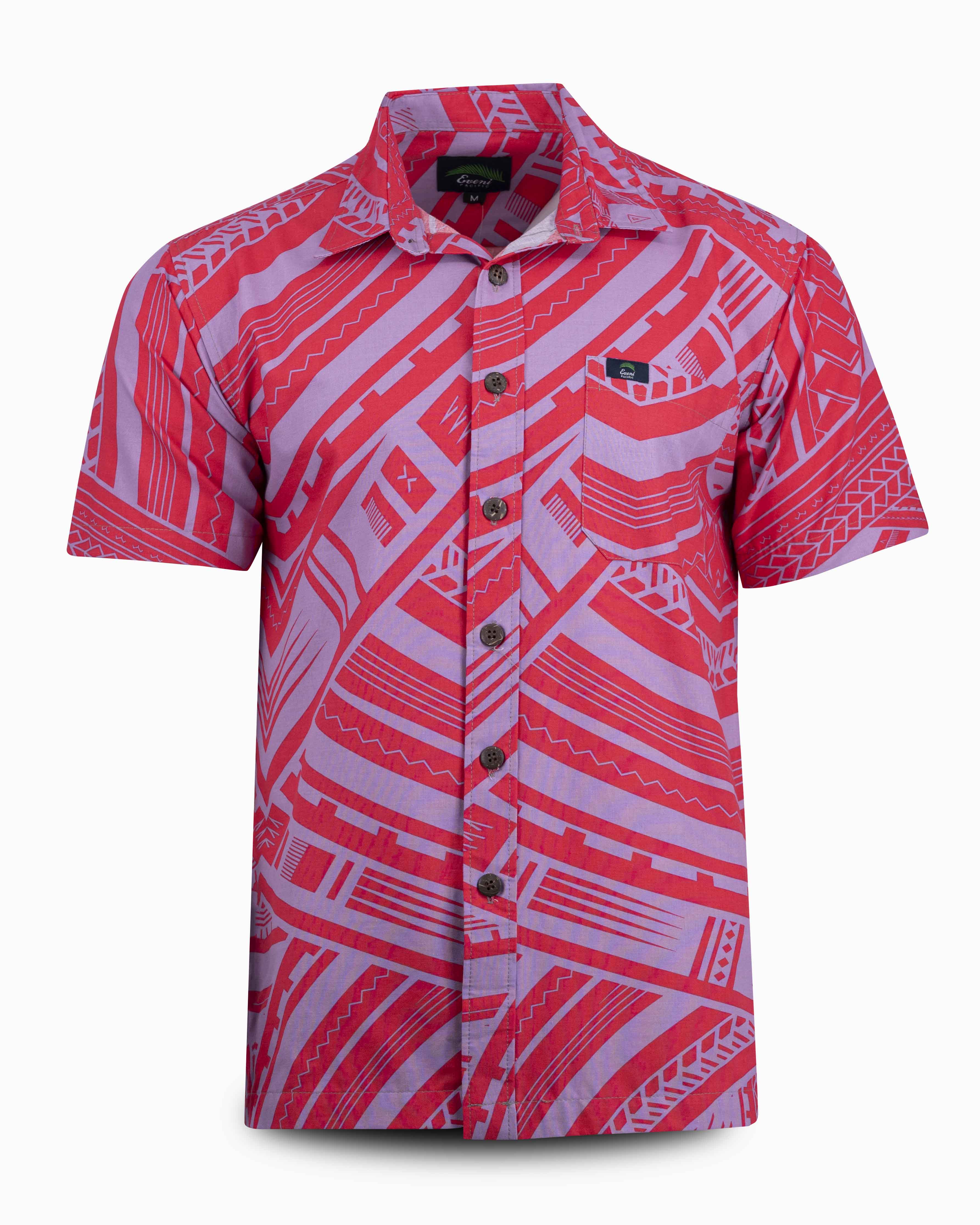 Eveni Pacific Men's Classic Shirt - MATILE PURPLE