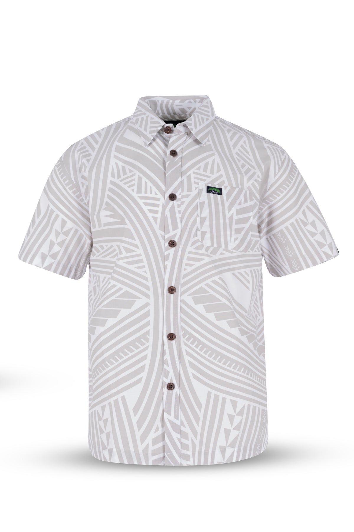 Eveni Pacific Men's Classic Elei Shirt - Adam White