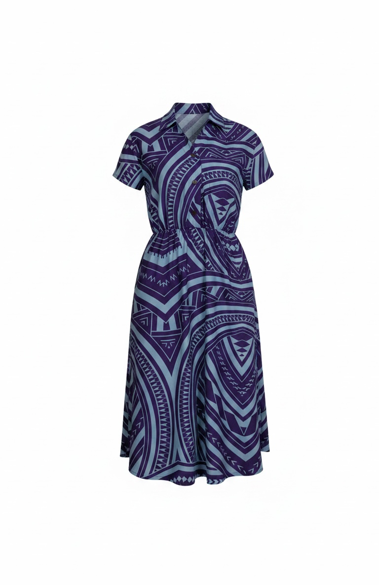 Eveni Pacific Ladies Nora Dress - Luca Purple