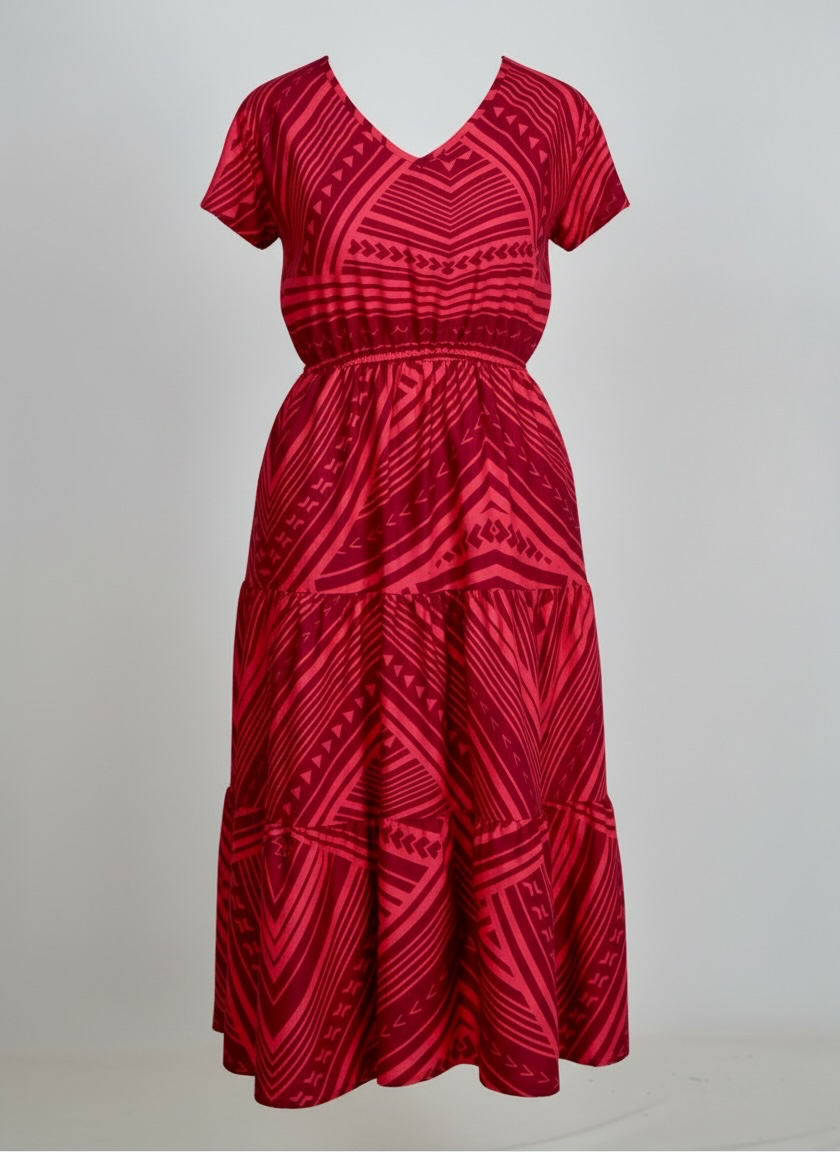 Eveni Pacific Ladies Leilani Dress - Billie Red