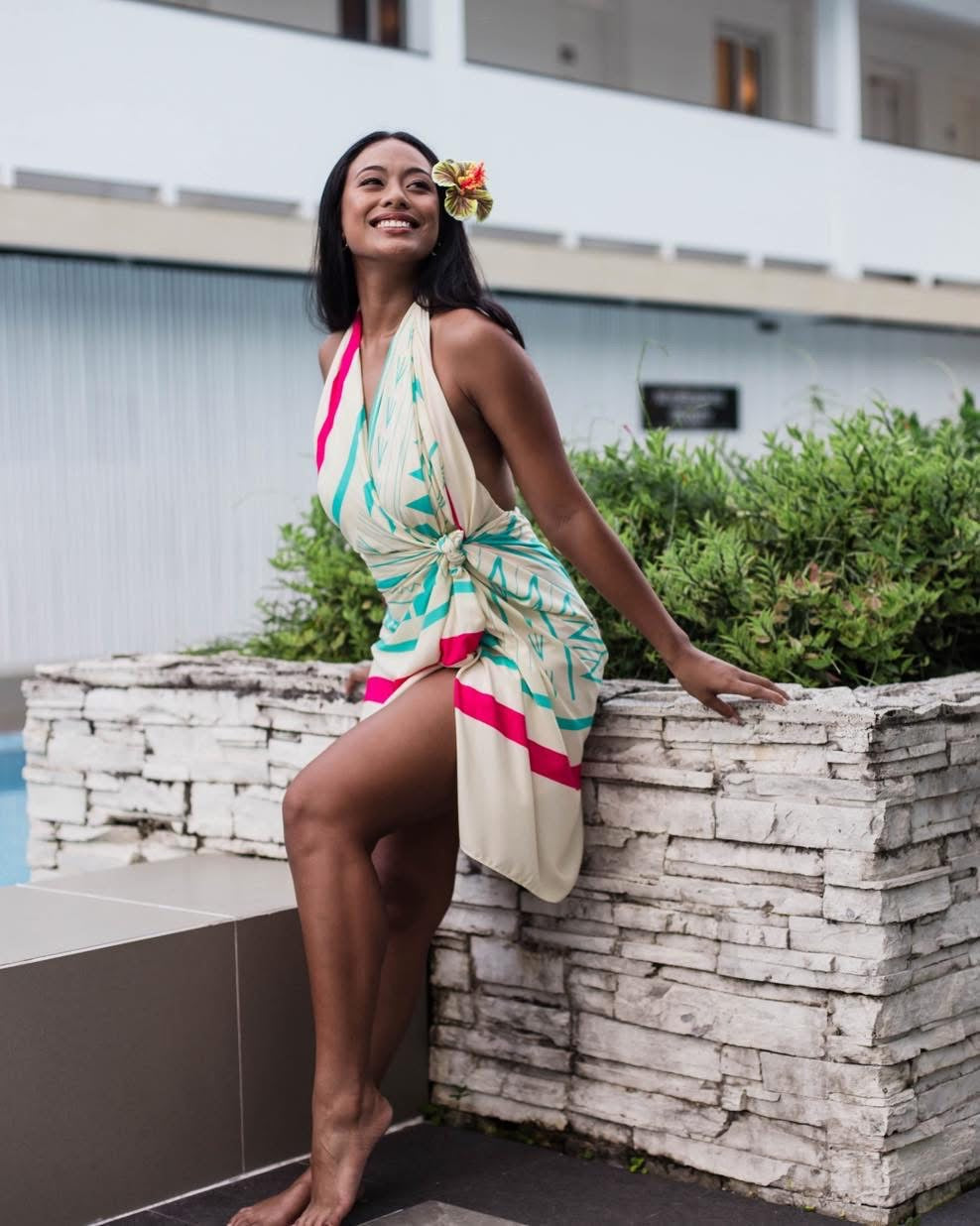 Koko Pacific Sarong Aqua Laguna