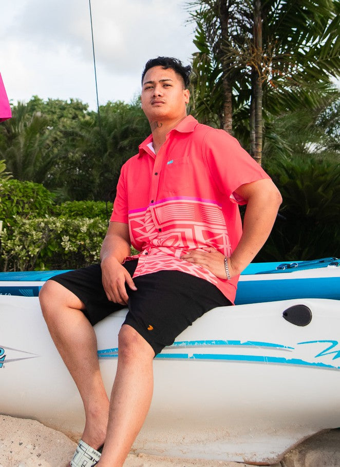 KP Premium Elei Shirts S/S Solar Orange