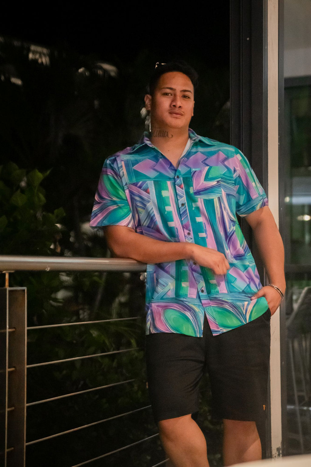 KP Premium Elei Shirts S/S Aurora Mint