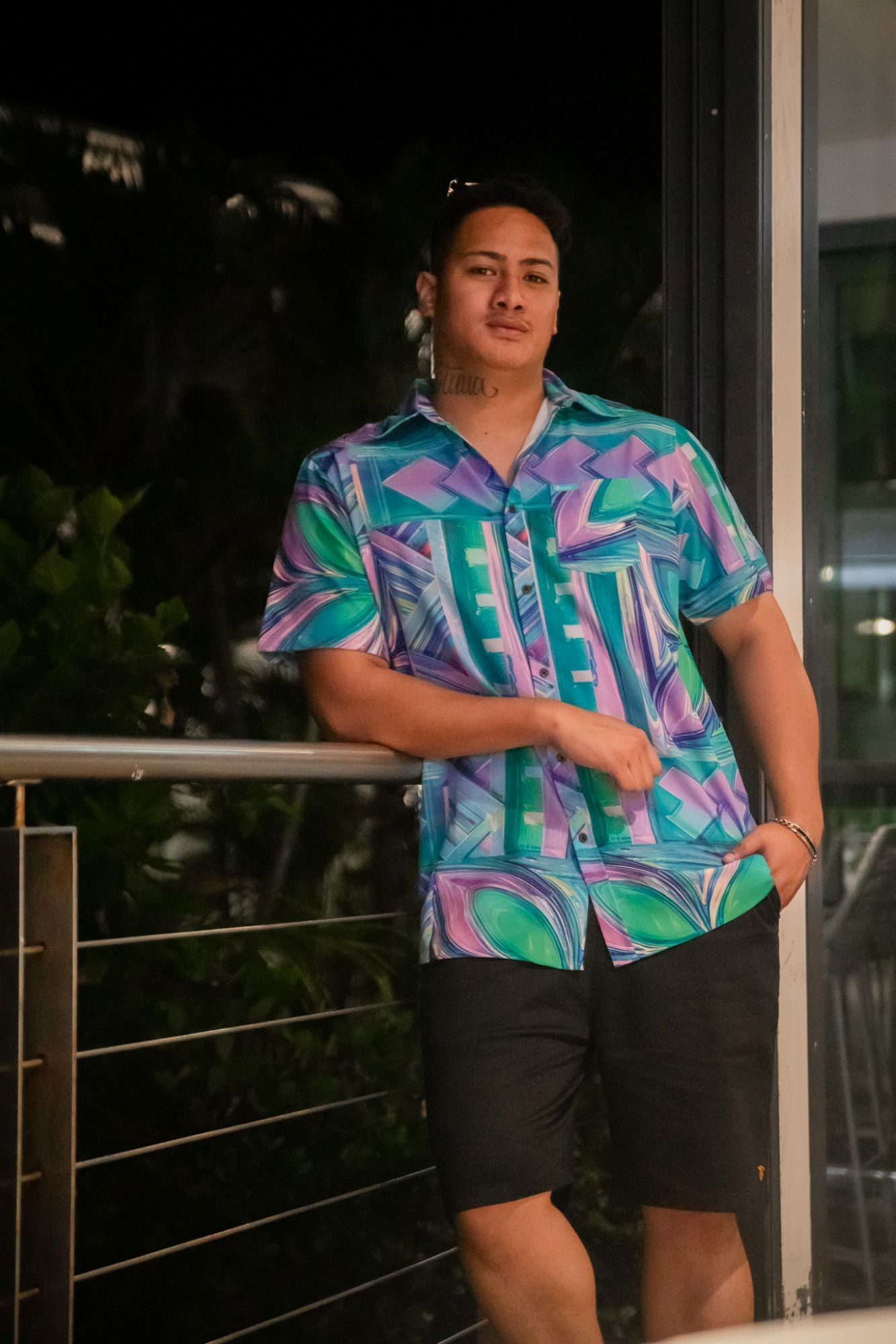 KP Premium Elei Shirts S/S Aurora Mint