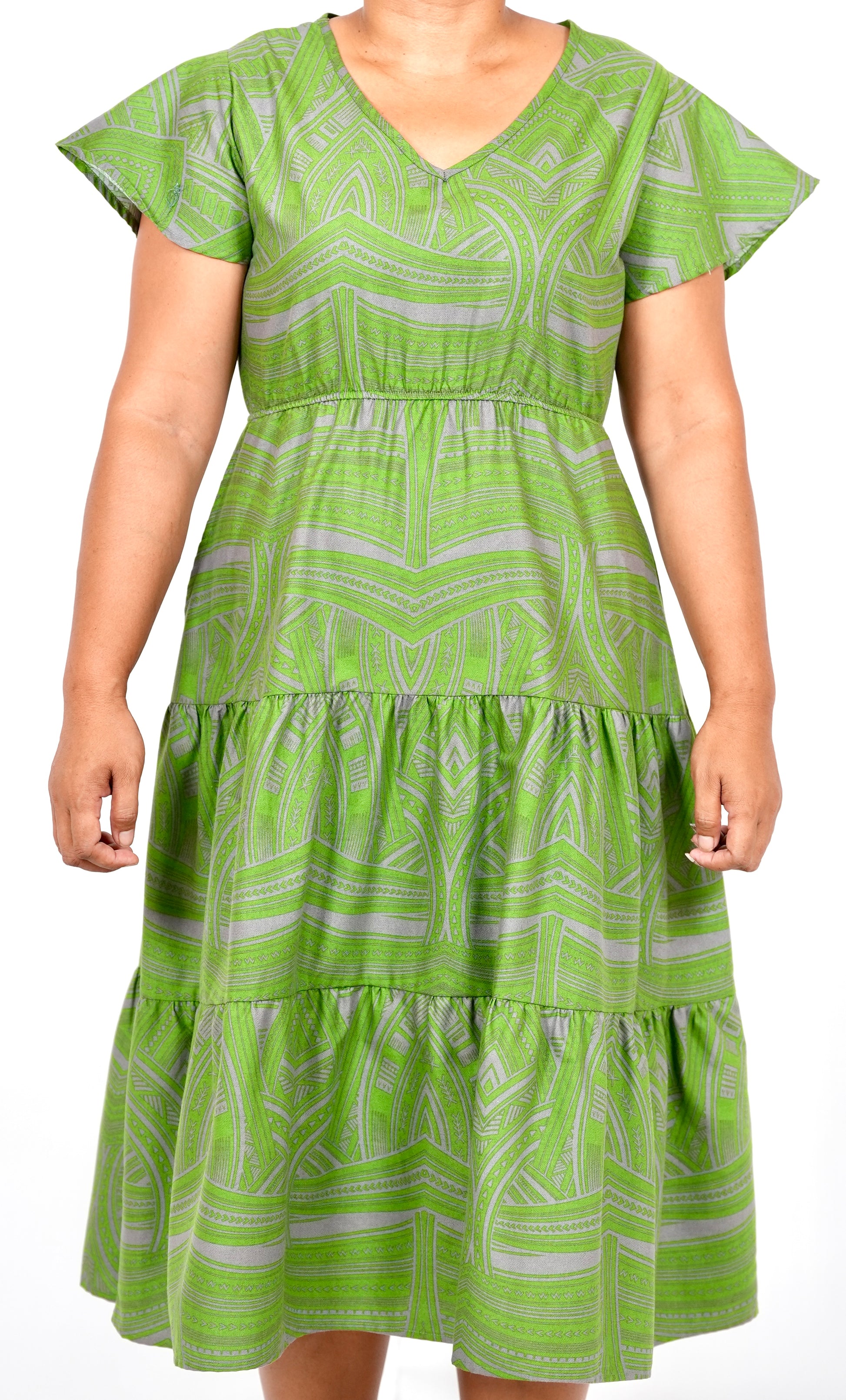 Eveni Pacific Ladies Leilani Dress - Nautical Night Green