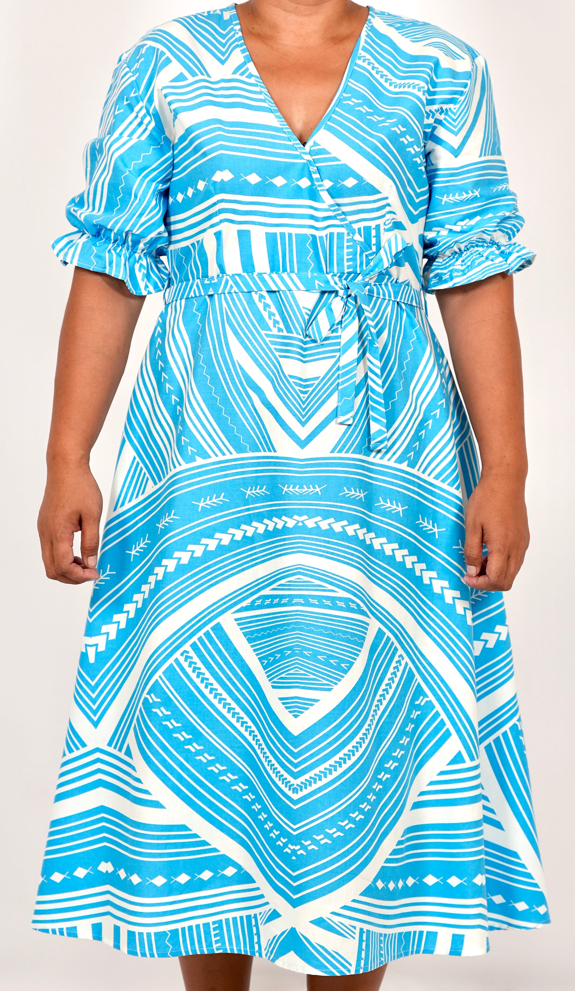 Eveni Pacific Ladies Julia Maxi Dress - Sea Spray Blue