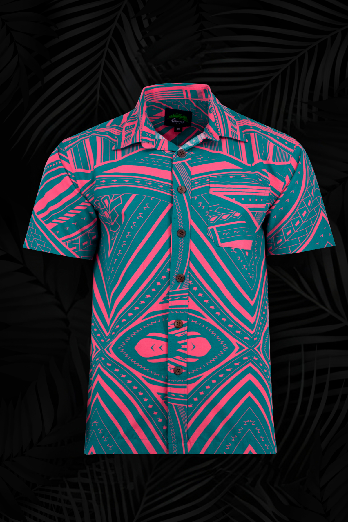 Eveni Pacific Men's Classic Shirt - Plum Plush