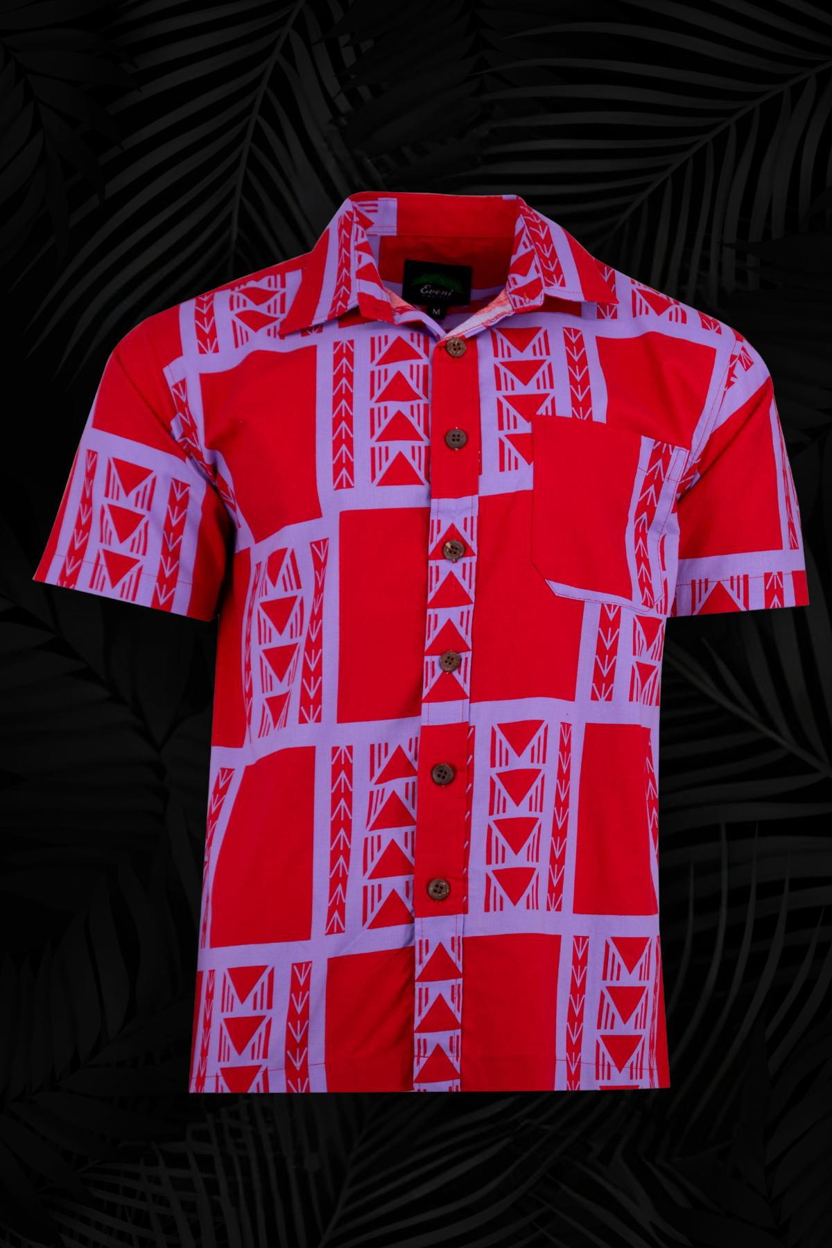 Eveni Pacific Men's Classic Shirt - Sandman Red