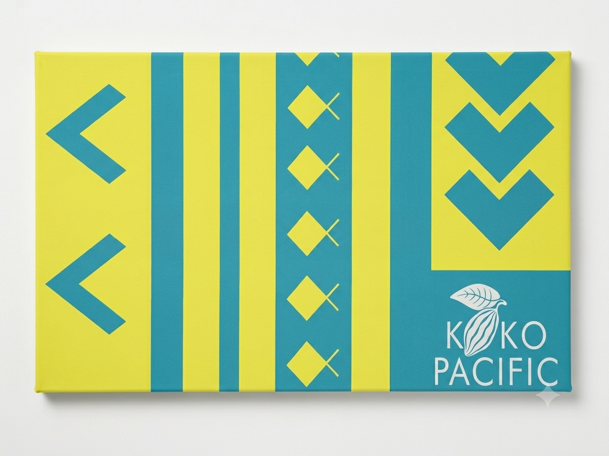 Koko Pacific Sarong Saili Yellow