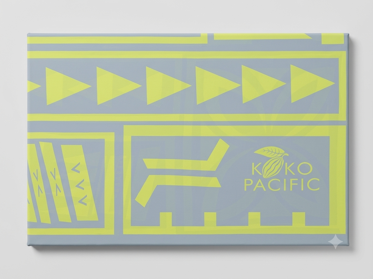 Koko Pacific Sarong Lagoon Yellow