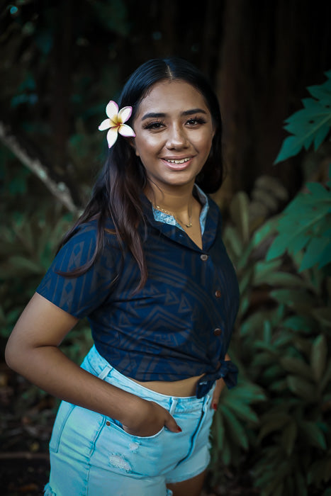 Eveni Pacific Ladies Blouse - Duke Blue