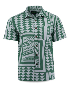 Eveni Pacific Men's Classic Shirt - SEGA GREEN