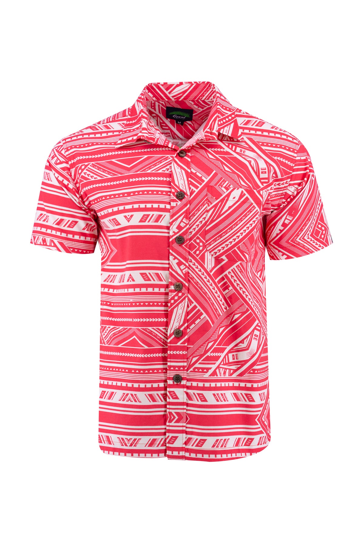 Eveni Pacific Men's Classic Shirt - POINSETTIA RED
