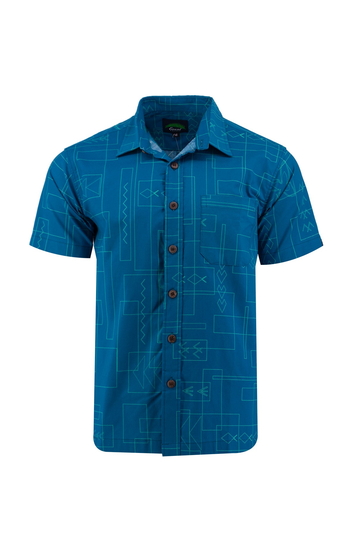 Eveni Pacific Men's Classic Shirt - MINTLEAF BLUE