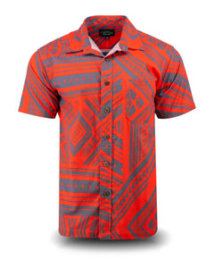 Eveni Pacific Men's Classic Shirt - HOT SAUCE RED