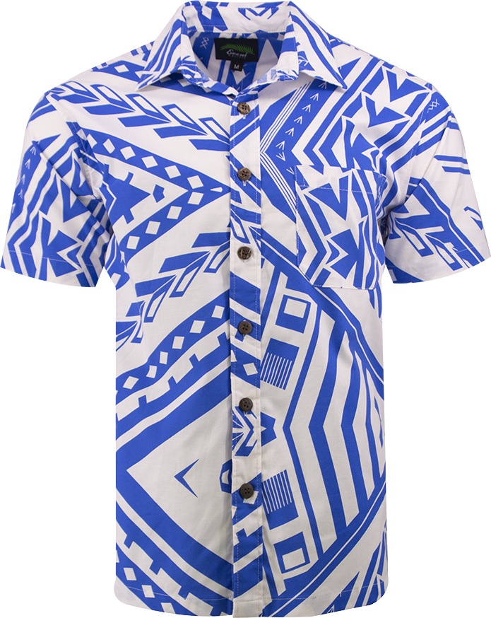 Eveni Pacific Men's Classic Shirt - ODESA BLUE