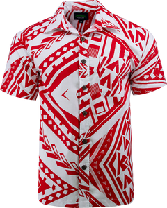 Eveni Pacific Men's Classic Shirt - BRUNO RED